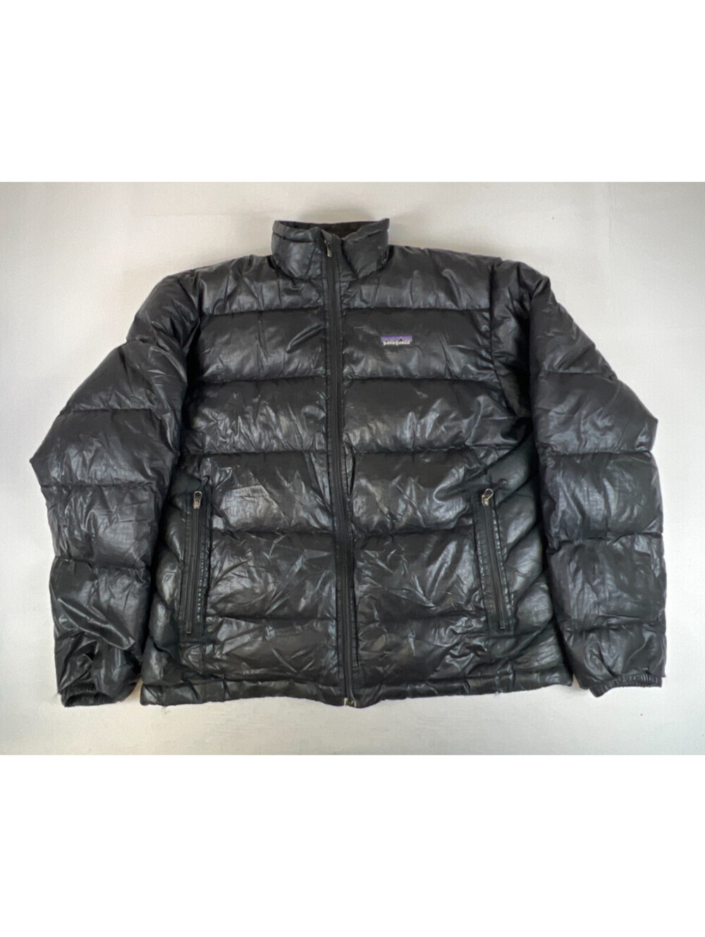 Patagonia Down Jacket 84601 Men's Medium Black Puffer 700 Fill Fall 2008